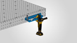 Planos de Pedestal para Amoladora 4.5" y 5" - Acero de 2mm (calibre 14)