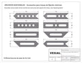PLANOS PARA MESAS DE SUJECIÓN PARA SOLDADOR (plancha 6 mm)