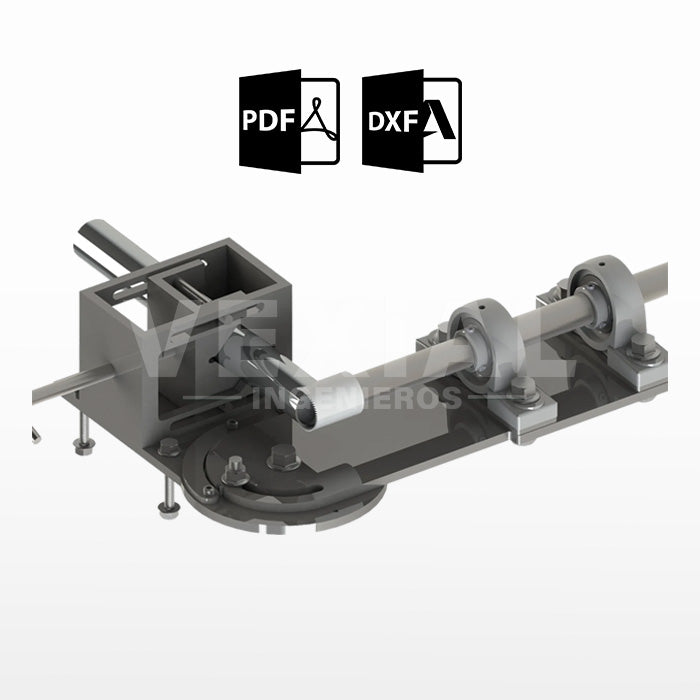 PLANOS PARA FABRICAR CORTADOR DE TUBO CIRCULAR DE METAL