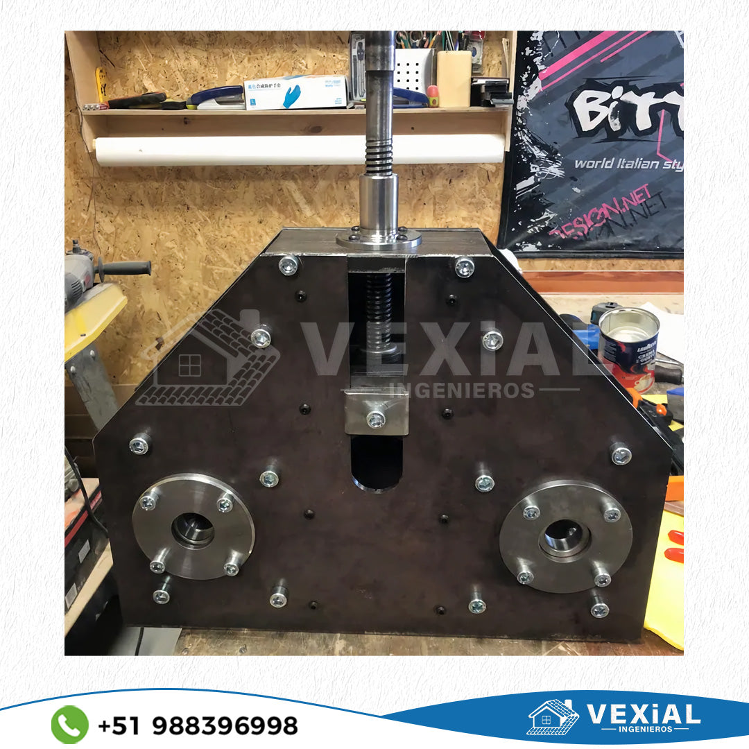PLANOS PARA FABRICAR MAQUINA PERFILADORA DE TUBOS MEDIANA