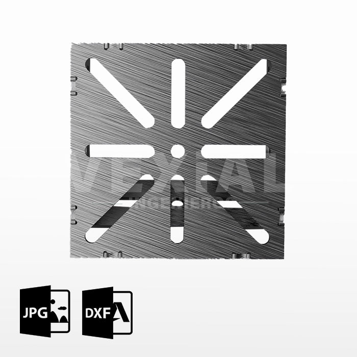 PLANOS PARA EXTENSION MULTIPLE 200x200x150x6mm
