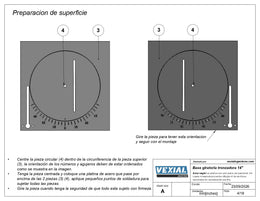 Planos de Base Giratoria para Tronzadora 14" - 4mm o 3/16"