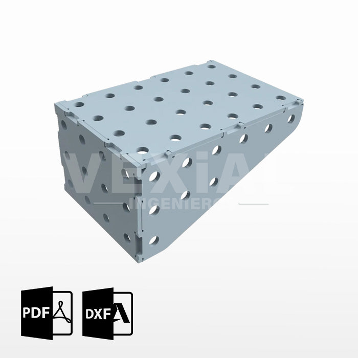 PLANOS PARA EXTENSION DE MESAS DE SUJECIÓN (plancha 6mm)