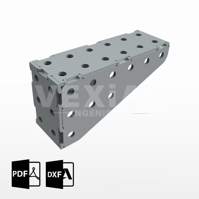 PLANOS PARA EXTENSION DE MESAS DE SUJECIÓN (plancha 6mm)