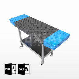 PLANOS PARA FABRICAR EXTENSION LATERAL DE MESA DE SUJECIÓN (plancha 6mm)