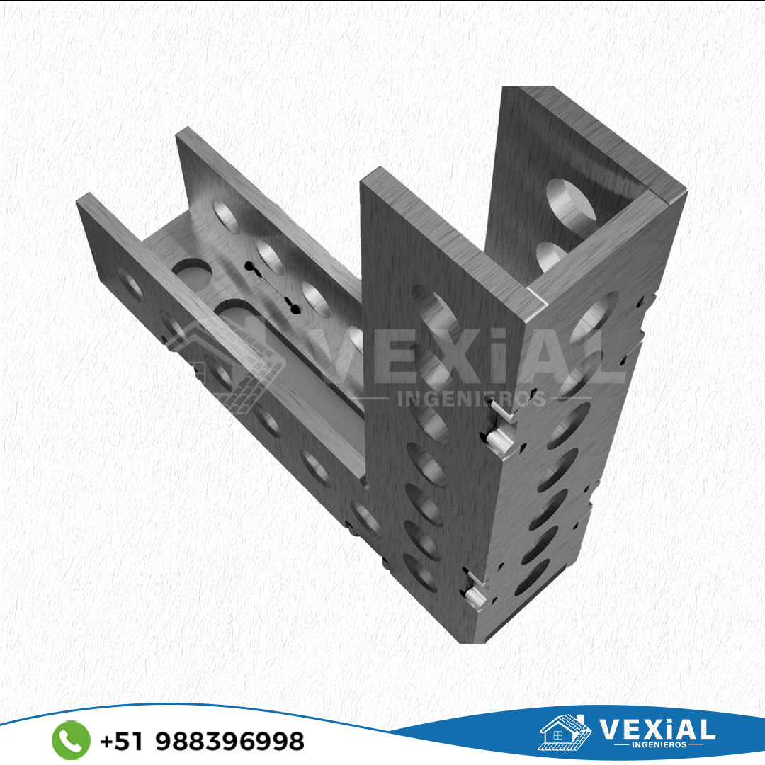 ARCHIVOS PARA FABRICAR ESCUADRAS L 90° (50 × 200 × 200 mm)