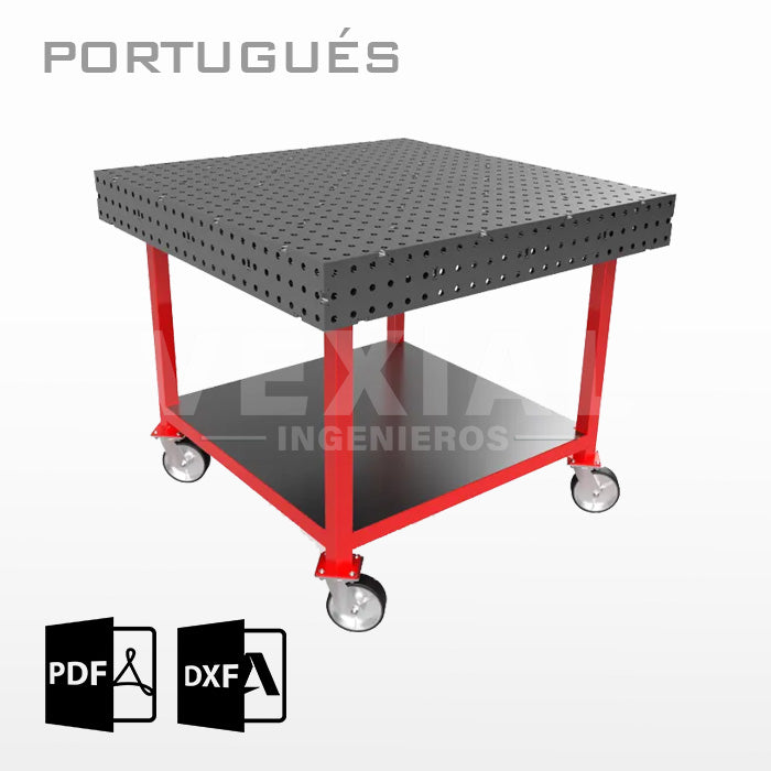 PLANOS PARA MESAS DE SUJECIÓN DE SOLDADOR (plancha 10mm)