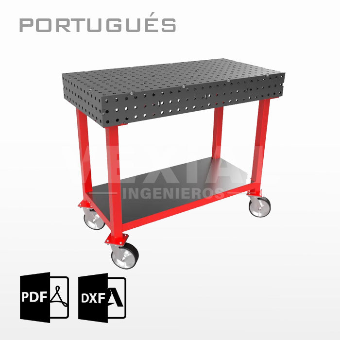 PLANOS PARA MESAS DE SUJECIÓN DE SOLDADOR (plancha 10mm)