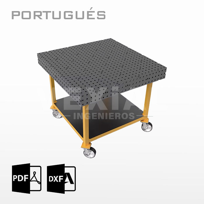 PLANOS PARA MESAS DE SUJECIÓN DE SOLDADOR (plancha 12mm)