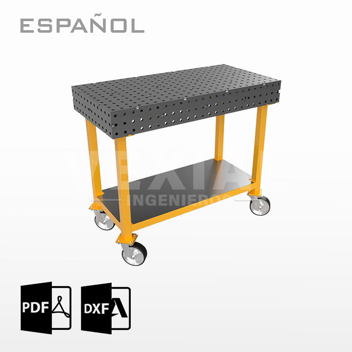 PLANOS PARA MESAS DE SUJECIÓN DE SOLDADOR (plancha 12mm)