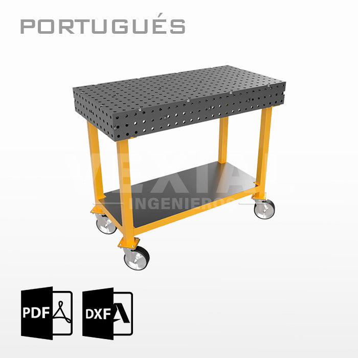 PLANOS PARA MESAS DE SUJECIÓN DE SOLDADOR (plancha 12mm)