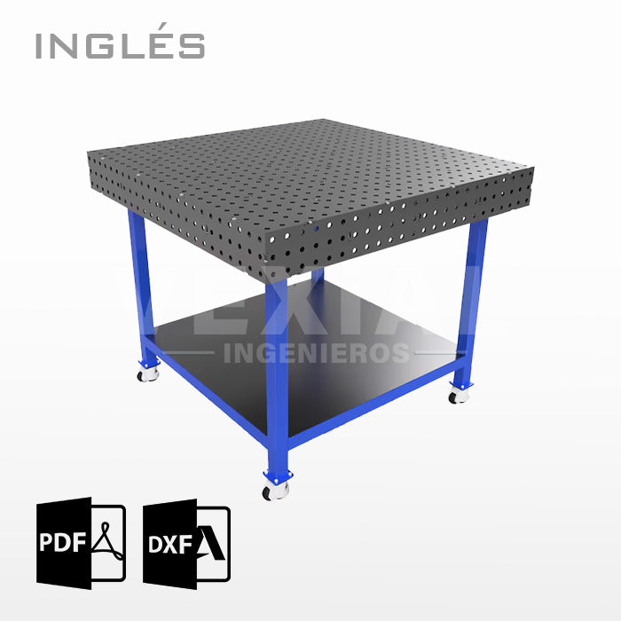 PLANOS PARA MESAS DE SUJECIÓN PARA SOLDADOR (plancha 6 mm)