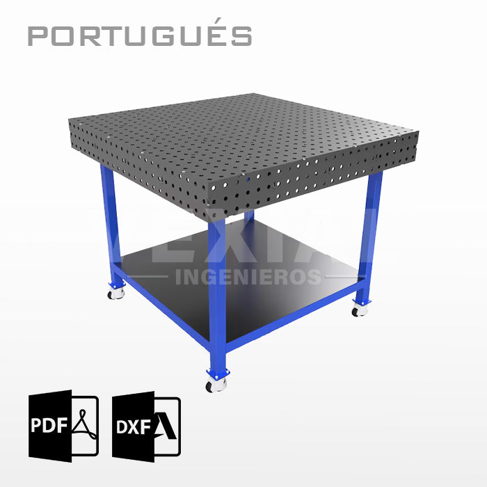 PLANOS PARA MESAS DE SUJECIÓN PARA SOLDADOR (plancha 6 mm)
