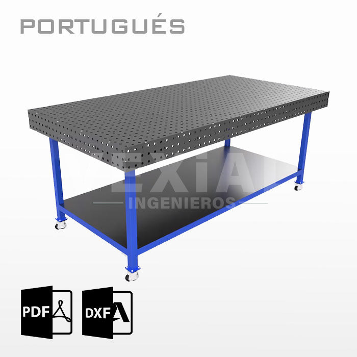 PLANOS PARA MESAS DE SUJECIÓN PARA SOLDADOR (plancha 6 mm)
