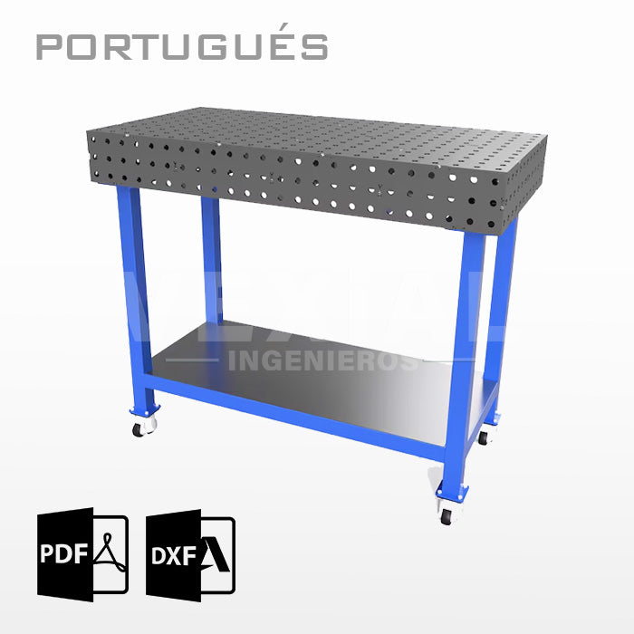 PLANOS PARA MESAS DE SUJECIÓN PARA SOLDADOR (plancha 6 mm)