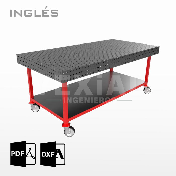PLANOS PARA MESAS DE SUJECIÓN DE SOLDADOR (plancha 10mm)