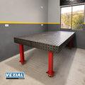 Mesa Industrial para Soldador - 2400x1200mm - Chapa 6mm (1/4")