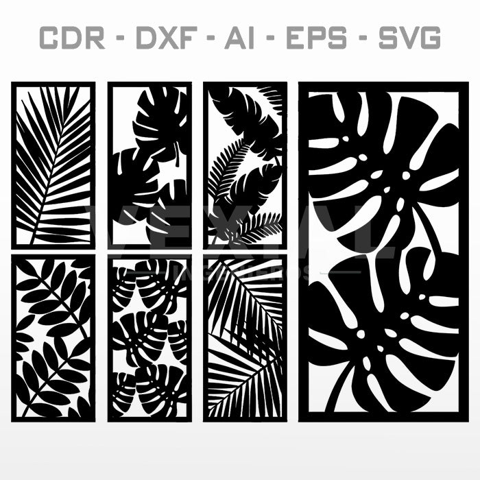 PAQUETE DISEÑO CELOSIAS - #005 (CDR, DXF, AI, EPS, SVG)