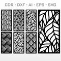 PAQUETE DISEÑO CELOSIAS - #008 (CDR, DXF, AI, EPS, SVG)