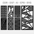 PAQUETE DISEÑO CELOSIAS - #012 (CDR, DXF, AI, EPS, SVG)