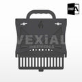 ARCHIVOS DXF PARA PARRILLA PORTATIL (309x300x250(h)mm) - MALETIN
