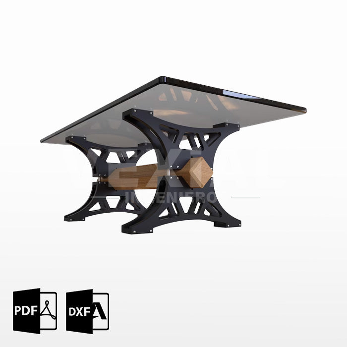 PLANOS PARA MESA INDUSTRIAL 500mm (alt) x 600mm(an)