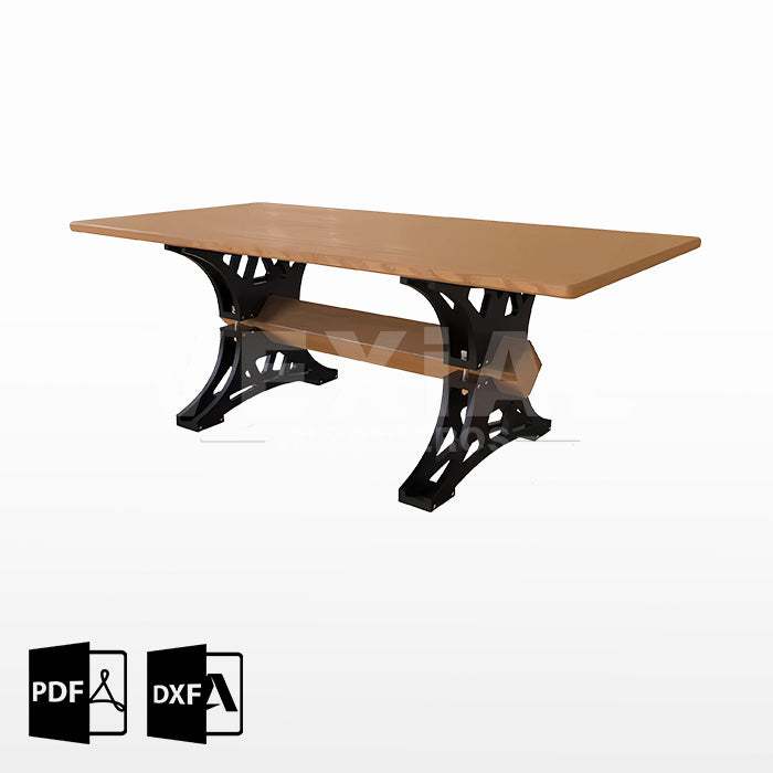 PLANOS PARA MESA INDUSTRIAL 500mm (alt) x 600mm(an)