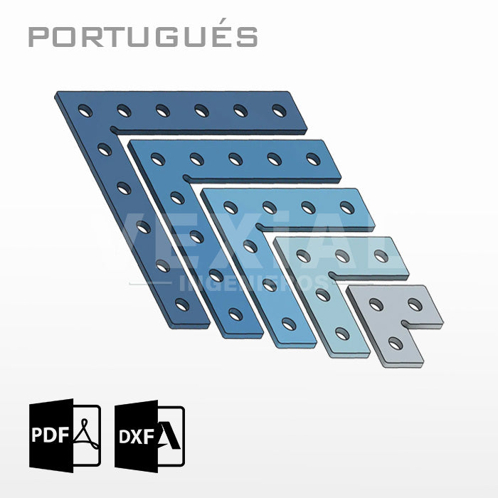 PLANOS PAQUETE DE TOPES DE ESQUINA (plancha 6mm)