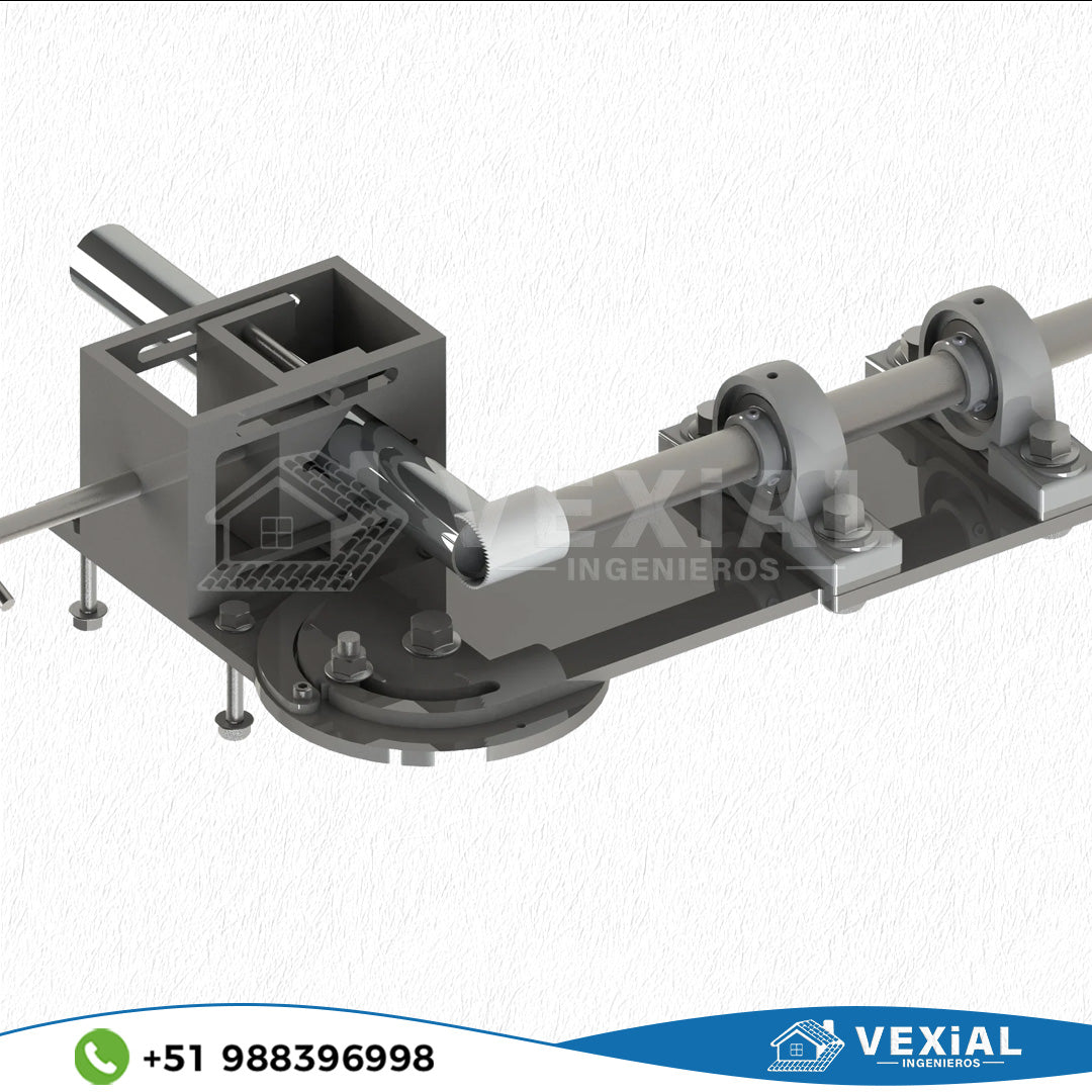 PLANOS PARA FABRICAR CORTADOR DE TUBO CIRCULAR DE METAL
