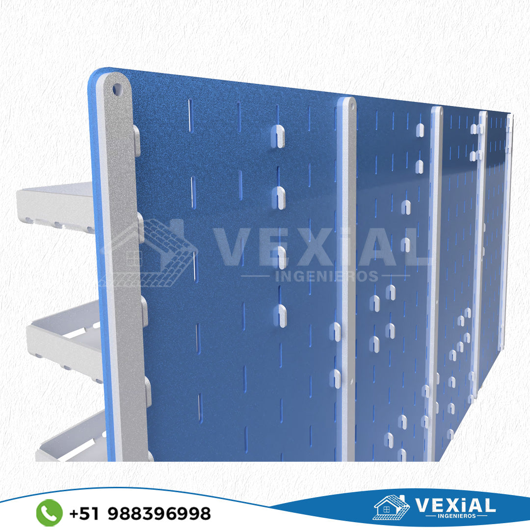 PLANOS PARA ORGANIZADOR DE HERRAMIENTAS SLOTWALL/PEGBOARD (1200x1200)(1200x600)