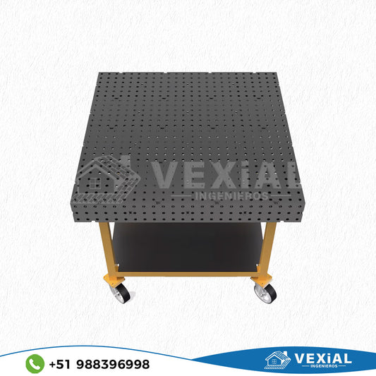 PLANOS MESA DE SUJECION PARA SOLDADOR (1200x1200x1000(h)mm) (plancha 12mm)