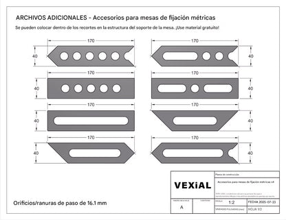 PLANOS MESA DE SUJECIÓN PARA SOLDADOR (600x1200x1000(h)cm) (plancha 12 mm)