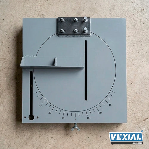 Base Giratoria para Tronzadora de 14" (Chapa 3mm)