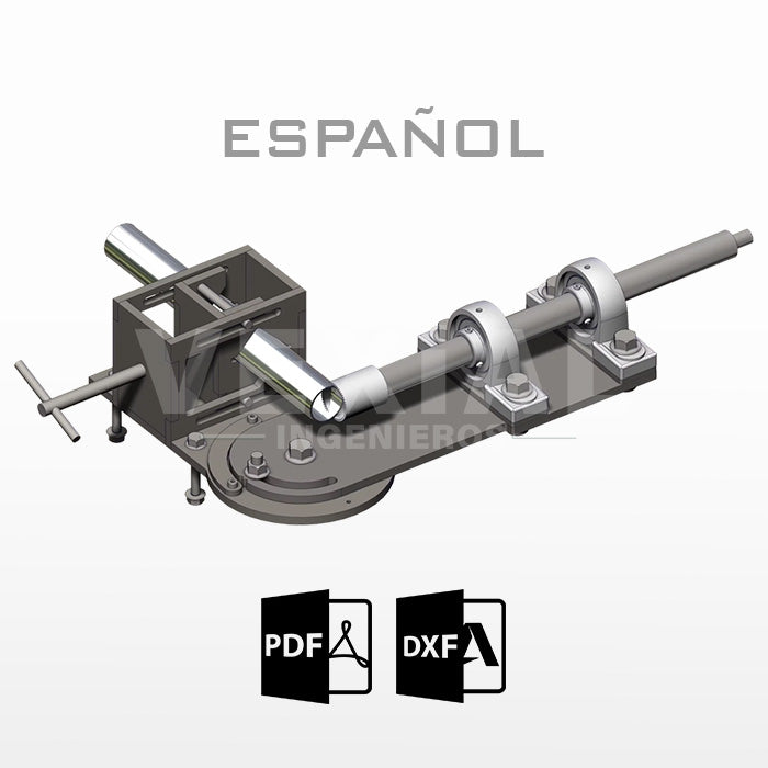 PLANOS PARA FABRICAR CORTADOR DE TUBO CIRCULAR DE METAL