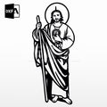DISEÑO SAN JUDAS TADEO - DXF corte laser