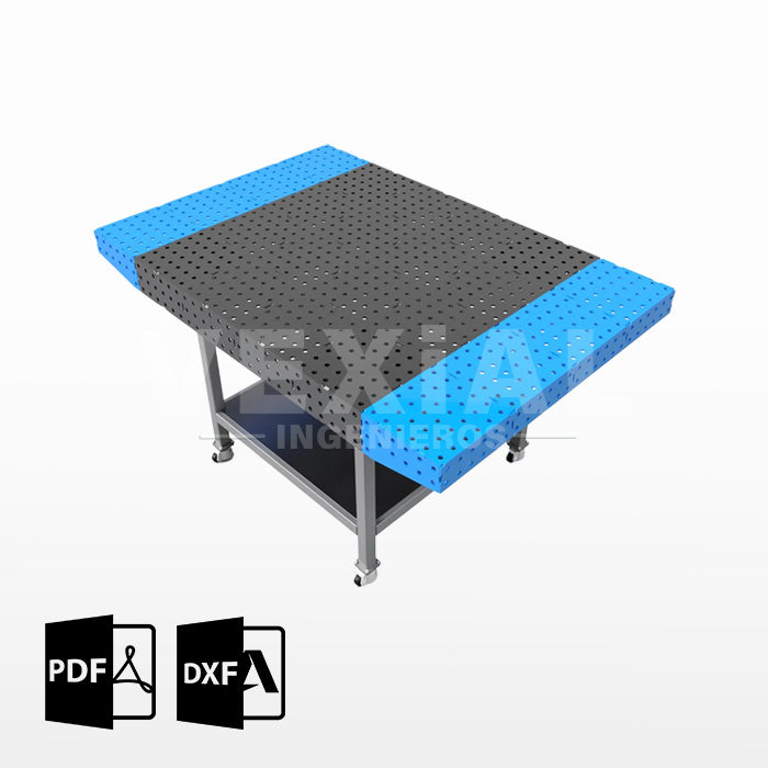 KIT COMPLETO - PLANOS PARA HERRAMIENTAS DE SUJECION (plancha 6mm)