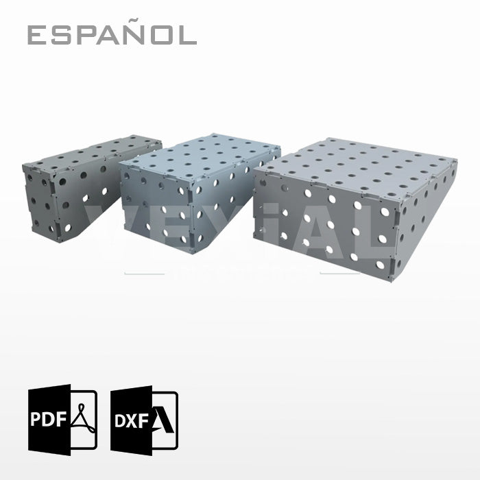 PLANOS PARA EXTENSION DE MESAS DE SUJECIÓN (plancha 6mm)