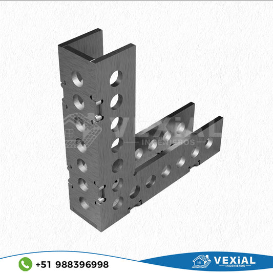 ARCHIVOS PARA FABRICAR ESCUADRAS L 90° (50 × 200 × 200 mm)