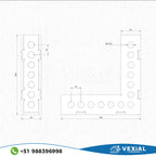 ARCHIVOS PARA FABRICAR ESCUADRAS L 90° (50 × 200 × 200 mm)