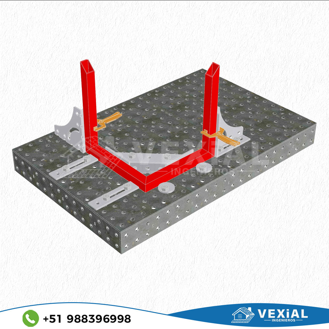 ARCHIVO DXF KIT DE HERRAMIENTAS PARA MESA DE SUJECION 20 PZS (plancha 1/4 o 6mm)
