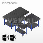 PLANOS PARA MESAS DE SUJECIÓN PARA SOLDADOR (plancha 6 mm)