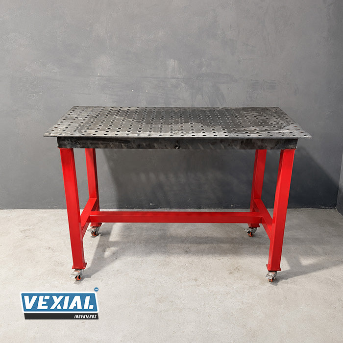 Mesa Básica de Soldadura - 1200x600mm - Chapa 6mm (1/4")