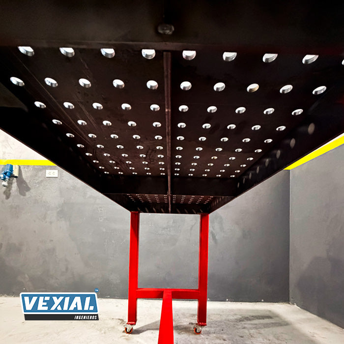 Mesa Básica de Soldadura - 1200x600mm - Chapa 6mm (1/4")