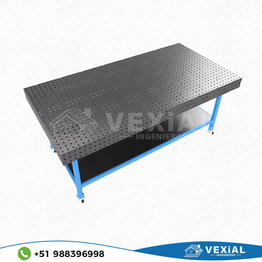PLANOS DE MESA DE SUJECIÓN PARA SOLDADOR (plancha 6mm) (2400x1200x1000(h)mm)