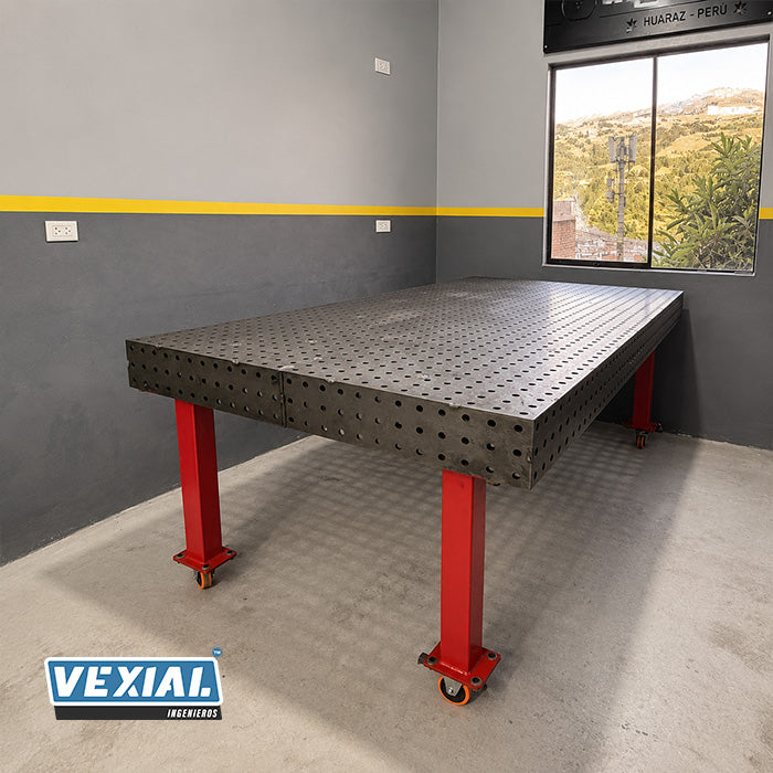 Planos para Mesas Modulares de Soldadura - Acero de 12mm o 1/2"