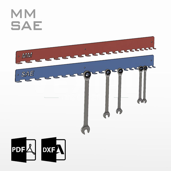 PLANOS PARA ORGANIZADOR DE LLAVES MM y SAE