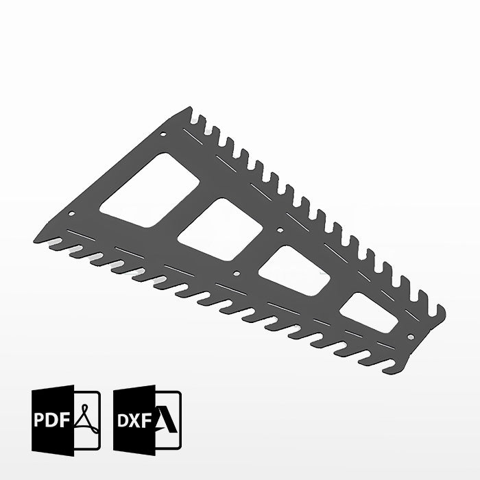 PLANOS PARA ORGANIZADOR DE LLAVES (16 espacios)