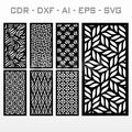 PAQUETE DISEÑO CELOSIAS - #004 (CDR, DXF, AI, EPS, SVG)