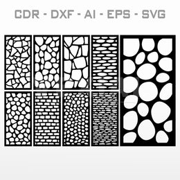 PAQUETE DISEÑO CELOSIAS - #006 (CDR, DXF, AI, EPS, SVG)