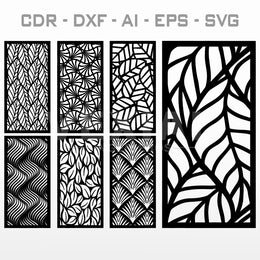 PAQUETE DISEÑO CELOSIAS - #008 (CDR, DXF, AI, EPS, SVG)